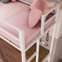 Ver imagem 5 de Beliche Suspenso de Solteiro em Ferro Jolie