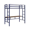 Ver imagem 3 de Beliche Suspenso de Solteiro em Ferro Jolie