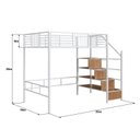 Ver imagem 4 de Beliche Suspenso com Escada Morgan