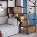 Ver imagem 6 de Beliche Suspenso com Escada Morgan