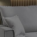 Ver mais imagens de Sofá Cama Dallas 270 cm sem Caixa – Veludo Cinza Chumbo