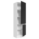 Ver mais imagens de Paneleiro 100% Mdf 60 Cm 2 Portas Branco/preto