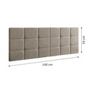 Ver imagem 2 de Cabeceira Box Estofada Bia Casal 140x54cm