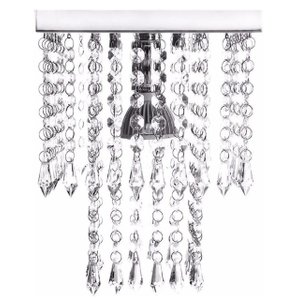 Kit C/ 2 Lustre No Modelo Torre De Acrílico, Com 40Cm De Altura ,Para Sala