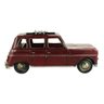 Carro Antigo Passeio Vinho 14x12.5x31cm Estilo Retrô Vintage - 6
