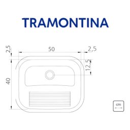 Tanque Hera Tramontina para Lavar Roupa Inox de Lavanderia - 5