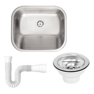Tanque Hera Tramontina para Lavar Roupa Inox de Lavanderia