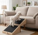 Ver imagem 1 de Puff Rampa Pet Antiderrapante, Tecido Suede.