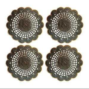 Kit Americano Sousplat de Mesa em Crochê