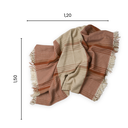 Ver imagem 3 de Manta Decorativa Versátil São João Naturalle 100% Algodão 120cm X 150cm