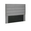 Ver imagem 1 de Cabeceira Divini Story Casal 1,60 x 1,25 Cinza - Divini Decor