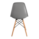 Ver imagem 5 de Cadeira Eames Cinza - Base Madeira Natural