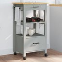 Ver imagem 5 de Carrinho de Churrasco 1 + 1 Gaveta +1 Prateleira 100% Madeira Maciça