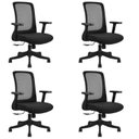 Ver imagem 1 de Kit 4 Cadeiras para Escritório Diretor Office Nr17 Boston