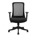 Ver imagem 6 de Kit 4 Cadeiras para Escritório Diretor Office NR17 Boston Preto Rivatti