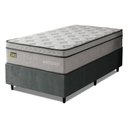 Ver imagem 1 de Cama Box Colchão Solteiro Ortopédico D33 88x188x72cm Minotauro Hellen - Suporta até 120 kg