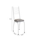 Ver imagem 3 de Kit 2 Cadeiras para Sala de Jantar Lite Branco/Cedro