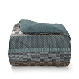 Edredom Plush Inove Estampado Casal Queen Cor:Bristol - 1