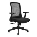 Ver imagem 2 de Kit 6 Cadeiras para Escritório Diretor Office NR17 Boston Preto Rivatti