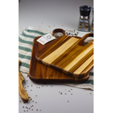 Ver imagem 3 de Tábua de Corte Nobre P – Madeira de Teca 34x25x2cm