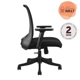 Kit 10 Cadeiras para Escritório Diretor Office Nr17 Boston - 10