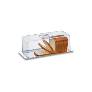 Porta Pão, Rocambole e Torta Fria 2 Peças - Atina 40 X 16 Cm - Brinox