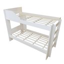 Ver imagem 2 de Beliche Infantil com Grade e Estrado Madeira Onix Branco
