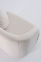 Ver imagem 5 de Poltrona Lua Boucle Off White - Ooca Móveis