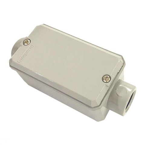 Condulete Fixo 1-2" Tipo "c" - com Tampa - Rosca Npt - com Pintura Eletrostática a Pó Tramontina