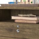 Ver imagem 4 de Fechadura Gavetas e Portas de Móveis Tambor 17 x 31 mm Chave Fixa 5 Unidades