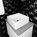 Ver imagem 1 de Cuba de Apoio Quadra para Banheiro Agnes.T