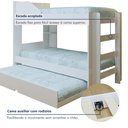 Ver imagem 6 de Treliche Solteiro Infantil Onix Espresso Móveis