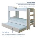 Ver mais imagens de Treliche Solteiro Infantil Onix Espresso Móveis