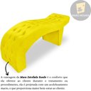 Ver imagem 5 de Maca Estofada Capitonê Clínica Salão Estética Suede Eduarda:amarelo