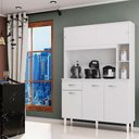 Ver imagem 2 de Cozinha Ambiente Kit Duda 120 Cm Branco – Poquema