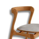 Ver imagem 6 de Conjunto com 2 Cadeiras em Madeira Celeste