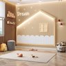 Cama Montessoriana Giulia Solteiro e moldura com Led Casatema - 5