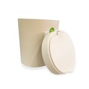 Ver imagem 2 de Lixeira Basic com Tampa 2.5l Bege Lgr 10906/0468 - Coza
