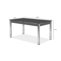 Conjunto Sala de Jantar Mesa Retangular com 6 Cadeiras Natani - 3