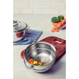 Jogo de Panelas 4 Peças Inox Fundo Triplo Solar Tramontina - 4