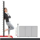 Ver imagem 6 de Armário para Escritório 3 Portas Credenza