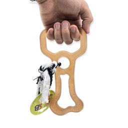 Brinquedo Puxador Para Cães Cristal Com Corda: Vermelho - 5