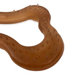 Brinquedo Puxador Para Cães Cristal Com Corda: Vermelho - 2