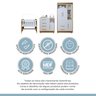 Quarto de Bebê Completo 100% Mdf com Guarda-roupa, Cômoda e Mini Berço Estelar - 14
