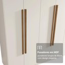 Ver imagem 7 de Guarda-Roupa Casal 8 Portas Batentes Netuno Madesa
