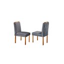 Ver imagem 4 de Conjunto Sala de Jantar Jade 6 Lugares Mesa e Cadeiras Móveis Mix