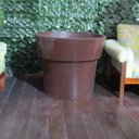 Ver imagem 2 de Kit 3 Vasos Plantas Frutífera hortaliças 60x70 Ibiza Polietileno BGPLASTICOS V960 VERMELHO PAU BRASI