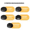 Ver mais imagens de Aparelho Massageador Portatil 6 Modos 5 Pontas Massagem Manual Profissional Alivia Estresse Dores Mu