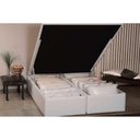 Ver imagem 6 de Cama Box Baú Solteiro Universal Courano White (88x188x35) - Ortobom
