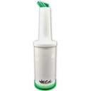 Ver imagem 2 de Kit 4 Garrafa Storen Pour 1l Verde Weck Mixologista Licores Caldas Bar Drink